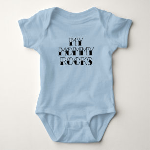 My mummy rocks baby bodysuit