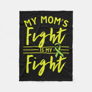 My Mum's Fight Is My Fight Kidney Disease Awarenes Fleece Blanket