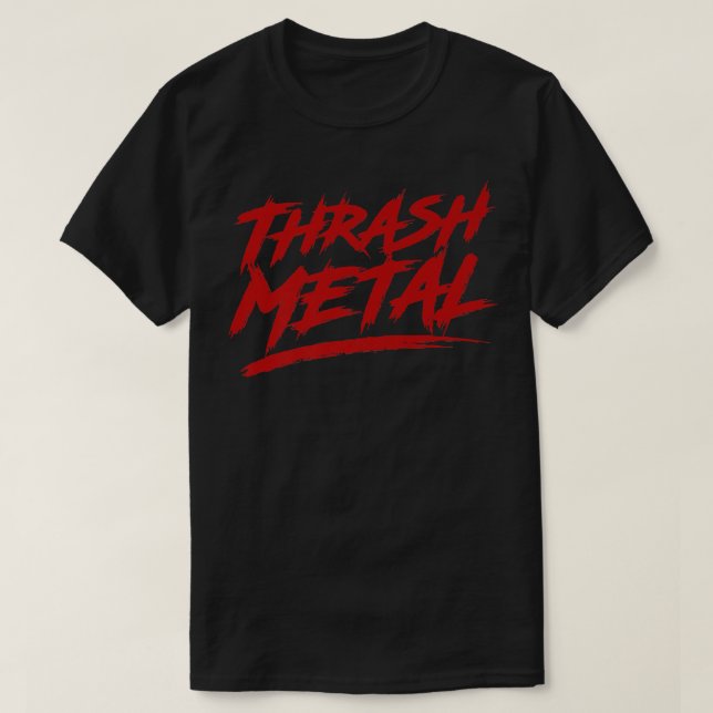 My Music Is Thrash T-Shirt (Design Front)