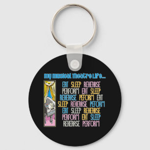 My Musical Theatre Life Keychain