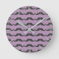 My Mustache Clock