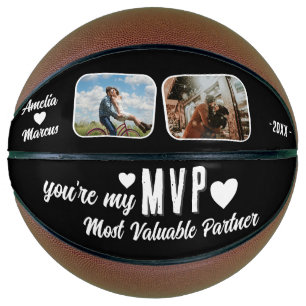 My MVP Most Valuable Partner Funny 2 Photos Basketball
