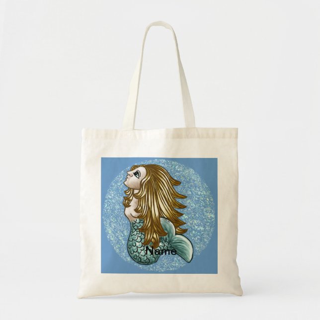 My Mystic Mermaid Tote Bag (Front)