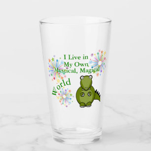 My Mystical Magical Dinosaur Glass