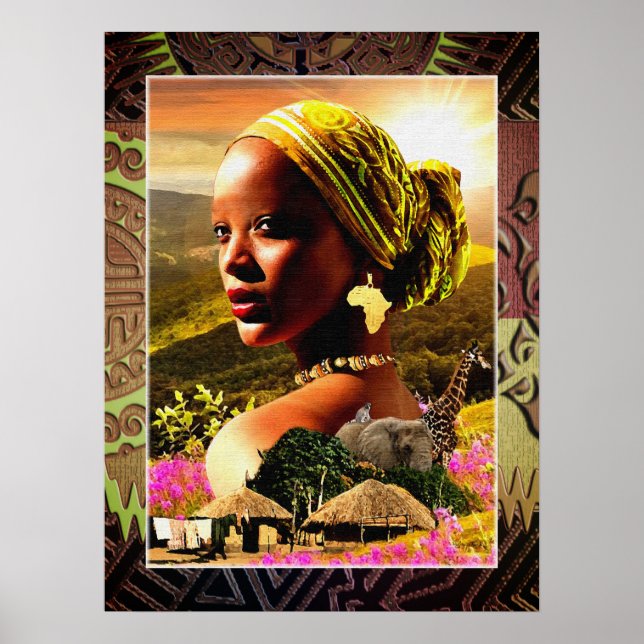 My Name Is Africa Poster (Front)