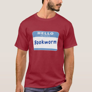 My name is Bookworm (Large) T-Shirt