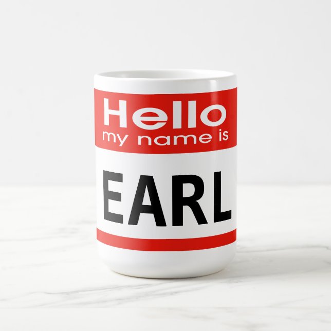 My Name is Earl Personalise Mug (Center)