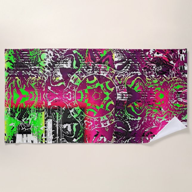 My Name Is Not Donna  Beach Towel (Front)
