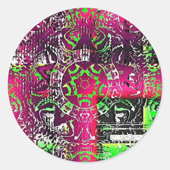 My Name Is Not Donna  Classic Round Sticker (Front)