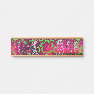 My Name Is Not Donna  Door Sign