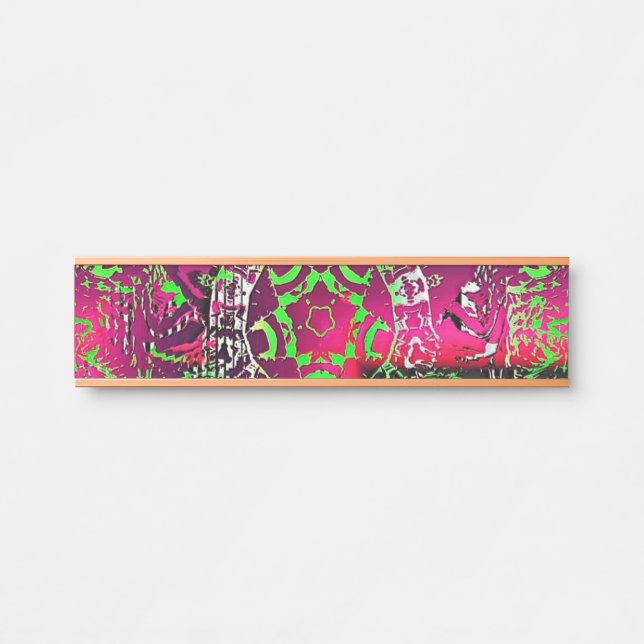 My Name Is Not Donna  Door Sign (Front)