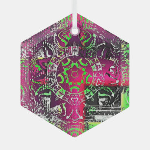 My Name Is Not Donna Glass Tree Decoration