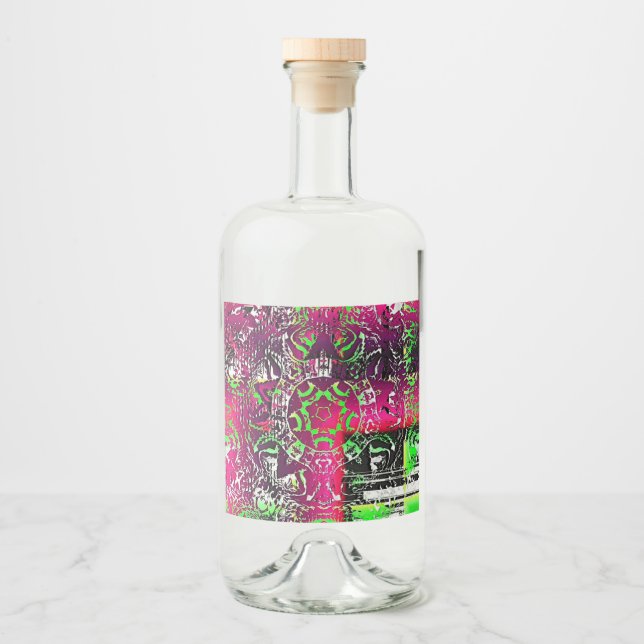 My Name Is Not Donna  Liquor Bottle Label (Front)