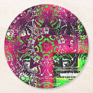 My Name Is Not Donna  Round Paper Coaster