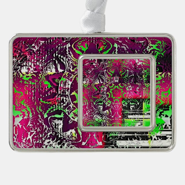 My Name Is Not Donna  Silver Plated Framed Ornament (Front)