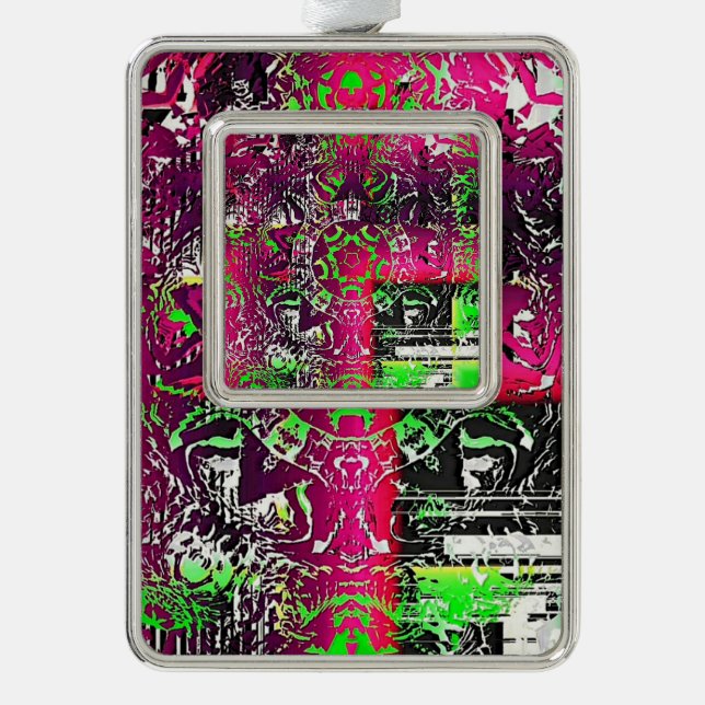 My Name Is Not Donna  Silver Plated Framed Ornament (Front)