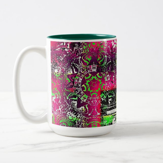My Name Is Not Donna  Two-Tone Coffee Mug (Left)