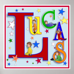 My Name - "Lucas" Print