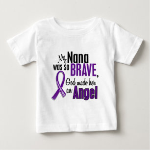 My Nana Is An Angel Pancreatic Cancer Baby T-Shirt