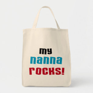 My Nanna Rocks T shirts and Gifts Tote Bag