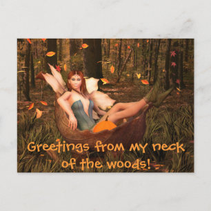 My Neck of the Woods Postcard