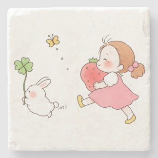 My Neighbour Totoro – Whimsical Forest Spirit Stone Coaster