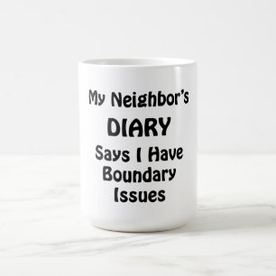 My Neighbour's Diary Coffee Mug