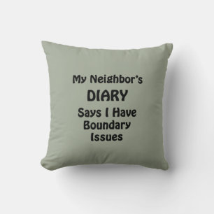 My Neighbour's Diary Cushion
