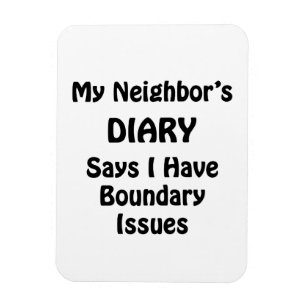 My Neighbour's Diary Magnet