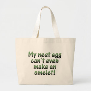 My Nest Egg Large Tote Bag