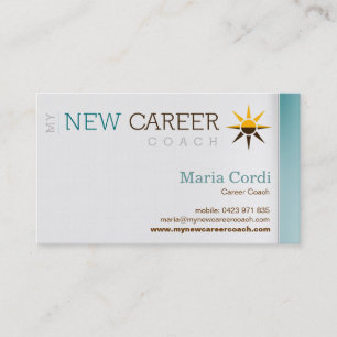 My New Career Coach - Custom Business Card 3