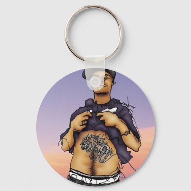 My New Tattoo Keychain (Front)