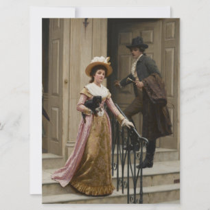 My Next-Door Neighbour (Flirting Couple) (Beauty) Card