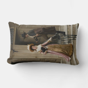 My Next-Door Neighbour (Flirting Couple) (Beauty) Lumbar Cushion