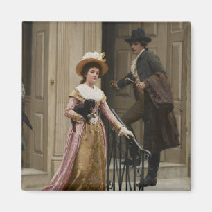 My Next-Door Neighbour (Flirting Couple) (Beauty) Magnet