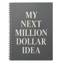 My Next Million Dollar Idea Business Planner Cover