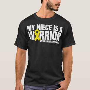 My Niece is a Warrior Spina Bifida Awareness T-Shirt