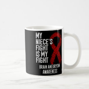 My Niece's Fight Is My Fight Brain Aneurysm Awaren Coffee Mug