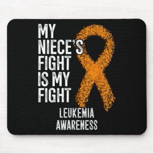 My Niece's Fight Is My Fight Leukaemia Awareness Mouse Pad