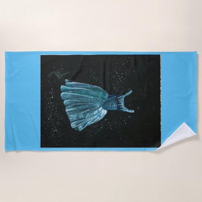 My Night at the Ballet Beach Towel (Front)