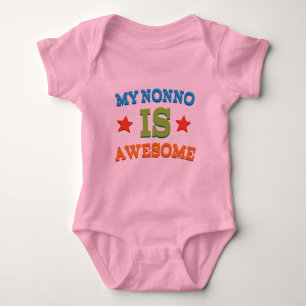 My Nonno is Awesome Baby Bodysuit
