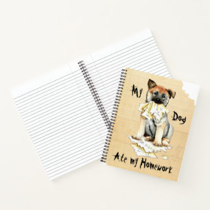 My Norwegian Elkhound Ate My Homework Notebook