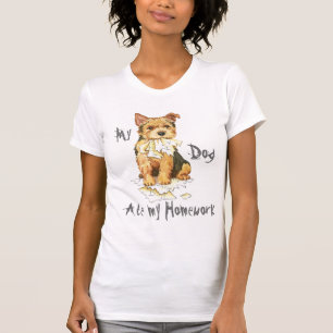 My Norwich Terrier Ate my Homework T-Shirt