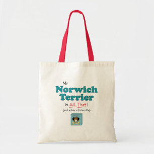 My Norwich Terrier is All That! Tote Bag