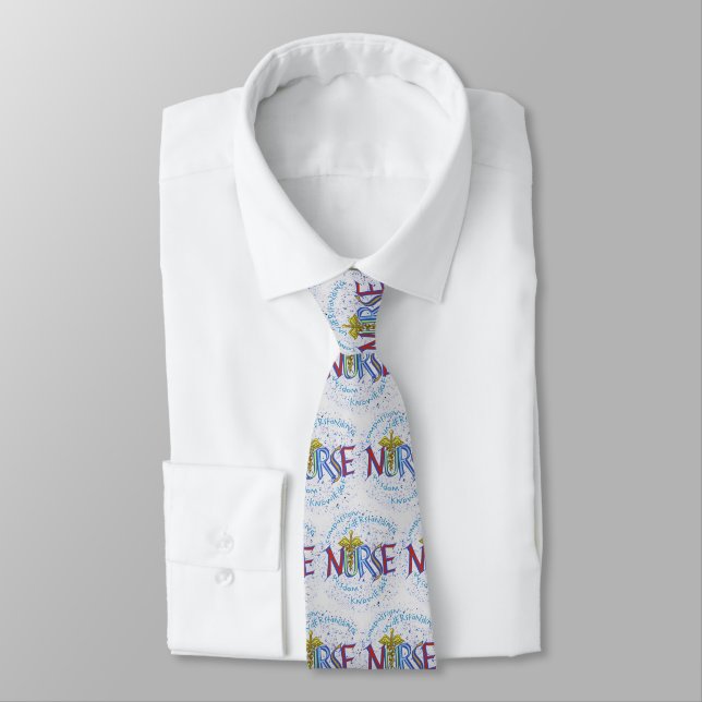 My nurse motto  tie (Tied)