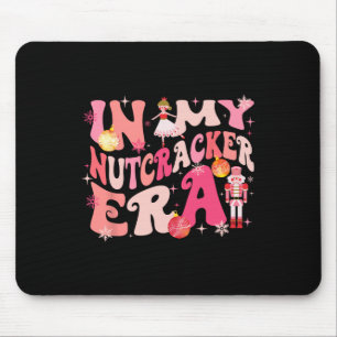 My Nutcracker Era Xmas Christmas Holiday Retro Wom Mouse Pad