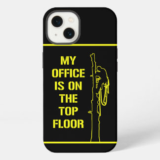 My office is on the top floor arborist iPhone 13 case