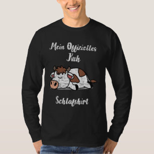My Official Cow Sleep Nightdress Pyjamas T-Shirt