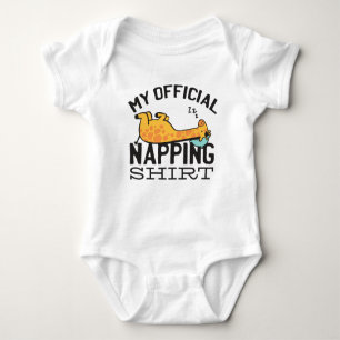 My official napping shirt - Lazy sleeping Giraffe