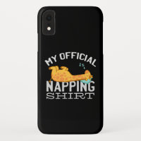 My official napping shirt - Lazy sleeping Giraffe